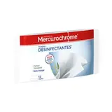 Lingettes désinfectantes, Mercurochrome x 12