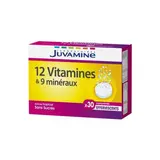 12 vitamines & 9 minéraux, Juvamine (x 30 comprimés)