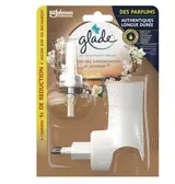 Diffuseur électrique et recharge parfum bois de sental et jasmin, Glade (20g)