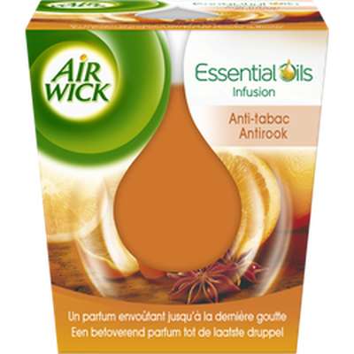 Bougie Essentials oil anti-tabac, Air Wick