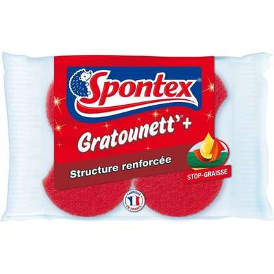 Eponges Gratounett, Spontex (x 2)