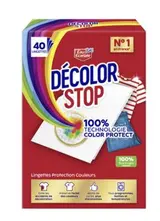 Lingette anti-décoloration décolor stop, Eau Écarlate (x 40)