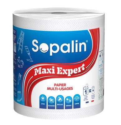 Essuie-tout maxi expert blanc, Sopalin