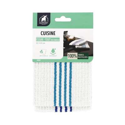 Lot de 2 Essuie-tout en coton, Elephant (x 2)