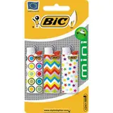 Briquets mini-décor J25, Bic (x 3)