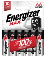 Pile AA Max, Energizer (x 6)