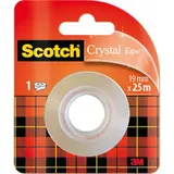 Ruban adhésif Crystal transparent, Scotch (25 m x 19 mm)