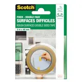 Adhésif double face surfaces difficiles, Scotch (5 m x 48 mm)