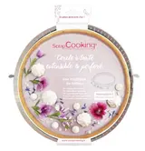 Cercle à Tarte Extensible Perforé Inox 16 à 30 Cm, Scrapcooking