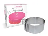 Cadre Extensible Rond En Inox 16/30 Cm, Scrapcooking