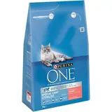 Croquettes pour chat stérilisé saumon, Purina One (3 kg)