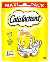 Friandises pour chat et chaton MAXI au fromage, Catisfaction (180 g)