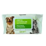 Lingettes nettoyantes pour chien et chat, Vetocanis (x 72)