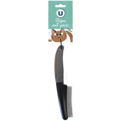 Peigne anti-puces pour chat, U