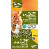 Croquettes pour lapin nain et cochon d'Inde, Aimé (1 kg)