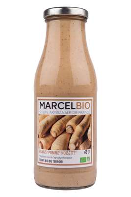 Soupe Panais, Pomme et Noisette BIO, Marcel BIO (48 cl)