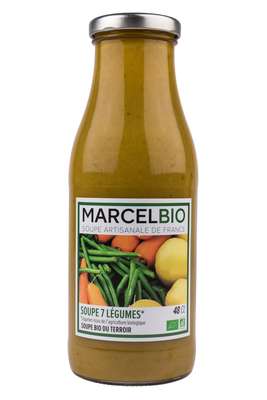 Soupe aux 7 légumes BIO, Marcel BIO (48 cl)