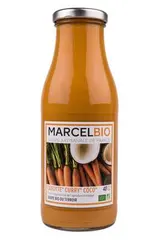 Soupe Carotte, Curry et Coco BIO, Marcel BIO (48 cl)