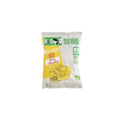Chips de pois chiches BIO, Aline & Olivier (80 g)