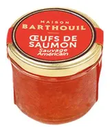 Oeufs de saumon sauvage américain BIO , Barthouil (100 g)