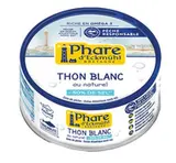 Thon blanc au naturel -50 % de sel, en boîte 1/5 Phare d'Eckmuhl (160 g)
