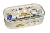 Foie de morue fumé au bois de hêtre, en boîte 1/6, Phare d'Eckmuhl (121 g)