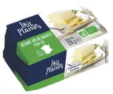 Beurre de baratte moulé demi-sel BIO, Lait Plaisirs (250 g)