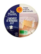 Camembert de Normandie AOP BIO fermier au lait cru moulé à la louche, 22 % MG/PF (250 g)