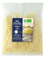 Emmental râpé au lait cru BIO, 31 % MG/PF, Lait Plaisirs (70 g)