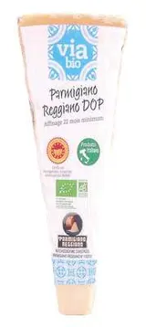 Parmesan AOP 22 mois d'affinage minimum 30 % de MG/PF, Parmabio (environ 200 g)