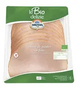 Blanc de poulet tranché cuit au four BIO, Le Biodelizie di Gol (80 g)
