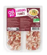 Lardons fumés BIO, Osé Bio (2 x 75 g)