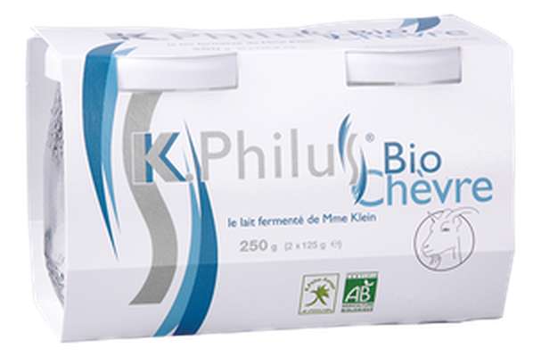 Yaourt au lait de chèvre BIO, K-Philus (x 2, 250 g)