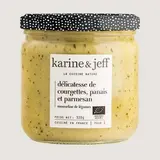 Délicatesse de courgettes panais et parmesan BIO, Karine & Jeff (440 g)