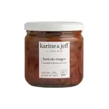 Haricots rouges compotée de poivrons au cumin BIO, Karine & Jeff (520 g)