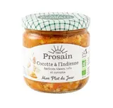 Cocotte indienne aux haricots blancs riz complet et tofu BIO, Prosain (360 g)
