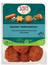 Bouchées méditerranéennes BIO, Soto (x 15, 250 g)