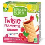 Twibio fourré framboise BIO, Le Moulin du Pivert (150 g)