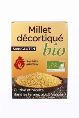 Millet décortiqué BIO, Par'Mil (400 g)