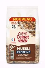 Muesli proteiné au chocolat BIO, Celnat (375 g)