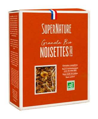 Granola noisettes BIO, SuperNature (350 g)