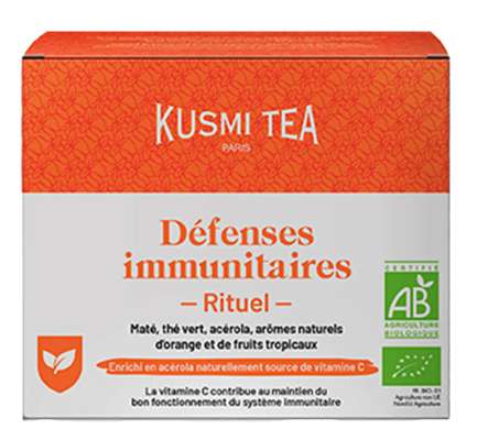 Rituel Défenses Immunitaires BIO, Kusmi tea (18 sachets, 36g)