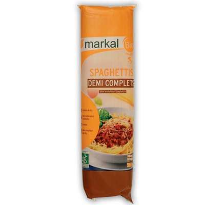 Spaghetti demi complètes BIO, Markal (500 g)
