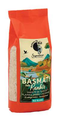 Riz basmati indien blanc BIO, Autour du Riz (500 g)