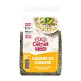 Graines de chanvre complètes BIO, Celnat (250 g)