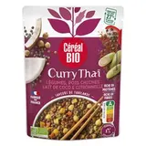 Doy curry thaï légumes, pois chiches, lait de coco et citronnelle BIO, Céréal Bio (240 g)