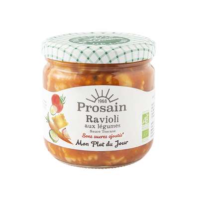 Raviolis légumes BIO, Prosain (365 g)
