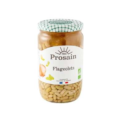 Flageolets 100% France préparés BIO, Prosain (660, 425 g)