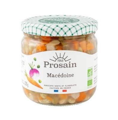 Macédoine de légumes BIO, Prosain (230 g)