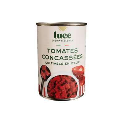 Tomates concassées BIO, Luce (400 g)